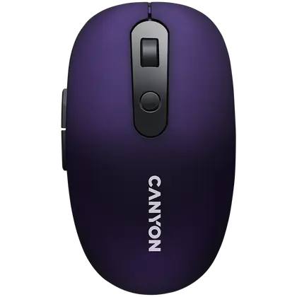 Мышь Canyon MW-9 (CNS-CMSW09V) [беспроводная, светодиодная, 1500 DPI, фиолетовый]