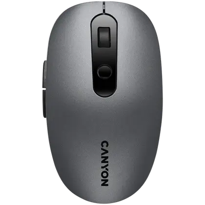 Мышь Canyon MW-9 (CNS-CMSW09DG) [беспроводная, светодиодная, 1500 DPI, серый]