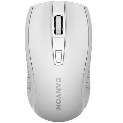 Мышь Canyon MW-7 (CNE-CMSW07W) [беспроводная, светодиодная, 1600 DPI, белый]