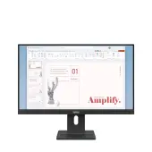 Монитор Lenovo ThinkVision E24-40 (64BAMAT1EU) [23.8", IPS, 1920x1080, 100 Гц, 4 мс, HDMI, DisplayPort, VGA (D-Sub)]