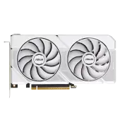 Видеокарта Asus GeForce RTX5060 8Gb DUAL OC Edition White (DUAL-RTX5060-O8G-WHITE) [8 ГБ, GDDR7, 128 бит, HDMI, DisplayPort (3 шт)]