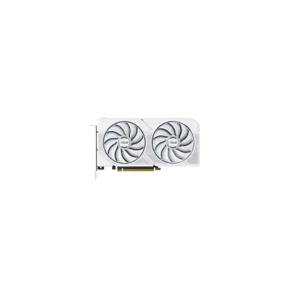 Видеокарта Asus GeForce RTX5060Ti 16Gb DUAL OC Edition White (DUAL-RTX5060TI-O16G-WHITE) [16 ГБ, GDDR7, 128 бит, HDMI, DisplayPort (3 шт)]