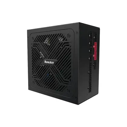 Блок питания HuntKey GX850M (GX850M) [850 Вт, 80 PLUS Gold, 4x SATA, 1 x 16 pin (12VHPWR), 2 x 6+2 pin PCIe, 2x 4+4 pin CPU, ATX]