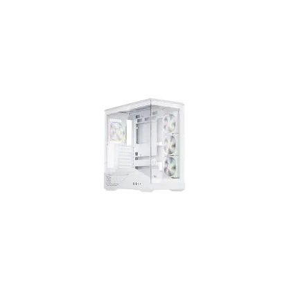 Корпус 1stPlayer FIREBASE GM7 (GM7-WH-3FN7R-W-1FN7-W) [Midi Tower, 4 x 120 мм, белый]