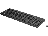 Клавиатура HP 230 (3L1E7AA) [мембранная, беспроводная, черная]