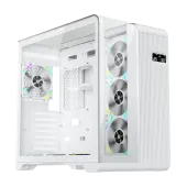Корпус 1stPlayer RT7 WHITE (RT7-WH-3FC7R-W-1FC7-W) [Midi Tower, 4 x 120 мм, белый]
