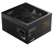Блок питания AeroCool SMART B1 750 (ACPB-SR75FEC.71) [750 Вт, 80 PLUS Bronze, 8x SATA, 1 x 16 pin (12VHPWR), 3 x 6+2 pin PCIe, 2x 4+4 pin CPU, ATX]