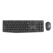 Клавиатура+мышь Meetion CW235 (MT-CW235 Black) [мембранная, беспроводная, черная]