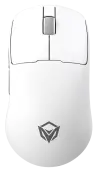 Мышь MeeTion GW40 Pro (MT-GW40PRO-B WH+Gray) [проводная + беспроводная, светодиодная, 7200 DPI, 1000 Гц, белый]