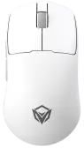 Мышь MeeTion GW40 (MT-GW40-B WH+Gray) [проводная + беспроводная, светодиодная, 7200 DPI, 1000 Гц, белый]