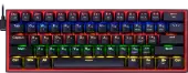 Клавиатура Redragon Fizz (72595) [механическая, проводная, RGB подсветка, Redragon Melt-Gold, черная]