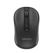 Мышь MeeTion BTM185 [беспроводная, светодиодная, 3200 DPI, 125 Гц, черная]