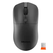 Мышь MeeTion R546 [беспроводная, светодиодная, 1600 DPI, 125 Гц, серый]