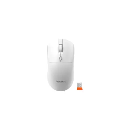 Мышь MeeTion R546 [беспроводная, светодиодная, 1600 DPI, 125 Гц, белый]