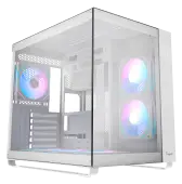 Корпус Ocypus Iota C70 ARGB (Iota-C70-WHD600XX-GL) [Midi Tower, 6 x 120 мм ARGB, белый]
