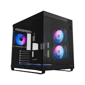 Корпус Ocypus Iota C70 BK ARGB (Iota-C70-BKD600XX-GL) [Midi Tower, 6 x 120 мм ARGB, черный]