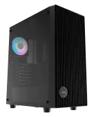 Корпус Ocypus Gamma C70 BK ARGB (Gamma-C70-BKG400XX-GL) [Midi Tower, 4 x 120 мм, черный]