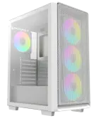 Корпус Ocypus Gamma C60 ARGB (Gamma-C60-WHG400XX-GL) [Midi Tower, 4 x 120 мм ARGB, белый]