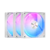 Комплект вентиляторов для корпуса Ocypus Delta F12 WH ARGB 3-IN-1 3x [120 x 120 мм, 2000 об/мин, 73 CFM, 29 дБ, PWM]