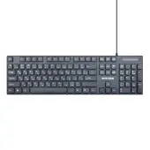 Клавиатура Wintek WS-KB-123 [мембранная, проводная, черная]