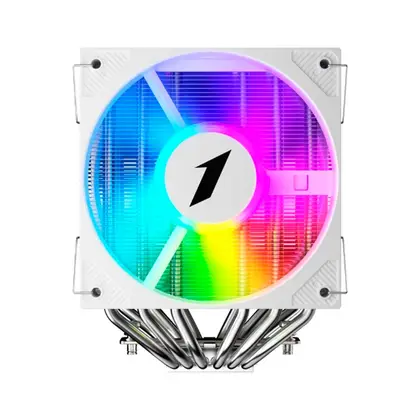 Система охлаждения 1stPlayer CY12LD WHITE [120 x 120 x 25 мм, 1900 об/мин, 38 дБ, 4 pin]