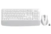 Клавиатура A4Tech FG2500S Plus White [Мембранная, беспроводная, белая]