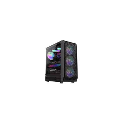 Корпус Gembird FORGE AB (1115-3801R0007) [Midi Tower, Без вентиляторов, черный]
