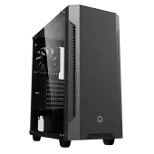 Корпус GameMax Fortress TG (1126-3602R0022) [Midi Tower, 1 x 120x120 мм, черный]