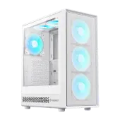 Корпус GameMax Storm 2 AW White (1115-3803R0007) [Midi Tower, 3 x 120 мм, белый]