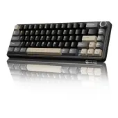 Клавиатура Attack Shark X66 (X66 Star Black) [Механическая, беспроводная, клавиш - 66, подсветка, черная]