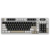 Клавиатура Attack Shark X98 PRO (X98 PRO Cheese White) [Механическая, беспроводная, клавиш - 99, подсветка, белая]