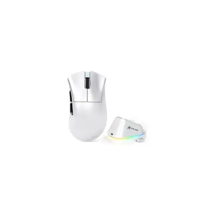 Мышь Attack Shark V3 PRO (V3 PRO White) [беспроводная, светодиодная, 25000 DPI, 1000 Гц, белая]