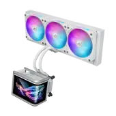 Система охлаждения Asus ROG Ryuo IV SLC 360 ARGB White Edition [120 x 120 мм, 2650 об/мин, 39.6 дБ, 4 pin]
