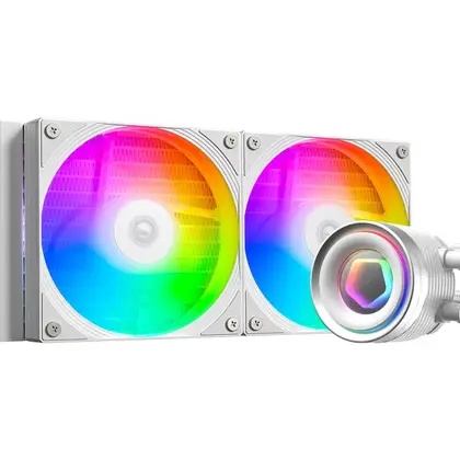 Система охлаждения ID-Cooling FX240 INF WHITE [TDP - 300 Вт, 120 мм, 2000 об/мин, 27.2 дБ, 4 pin]