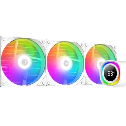 Система охлаждения ID-COOLING FX360 TD WHITE [120 × 120 мм, 2900 об/мин, 27 дБ, 4 pin]