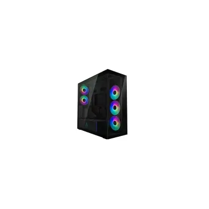 Корпус Arctic Cooling Xtender (VG ACPCC00019A) [Midi Tower, 2x 120 мм + 3x 140 мм ARGB, черный]