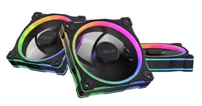 Комплект вентиляторов для корпуса Asus PRIME MR120 FAN ARGB BLACK [120 мм, 1600 об/мин, 58 CFM, 23 dB, PWM]
