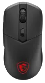 Мышь MSI VERSA 300 WIRELESS (VERSA 300 W) [беспроводная, светодиодная, 8000 DPI, 1000 Гц подсветка, черная]