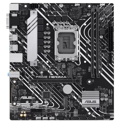 Материнская плата Asus PRIME H610M-A R2.0 [LGA 1700, Intel H610, 2xDDR 5, 2xM.2, 1xPCI-E x16, Micro-ATX]