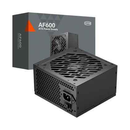 Блок питания PCCooler P1-AF600-N1H [600 Вт, 80 PLUS нет, 4x SATA, 2 x 6+2 pin PCIe, 1x 4+4 pin CPU, ATX]