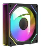 Вентилятор для корпуса Ocypus Gamma F12 UNI BK ARGB REVERSE BLADE [123 x 120 мм, 1800 об/мин, 53 CFM, 31 дБ, PWM]