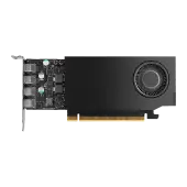 Видеокарта PNY NVIDIA A400 (VCNRTXA400-SB) [4 ГБ, GDDR6, 64 бит, mini-DisplayPort (4 шт)]