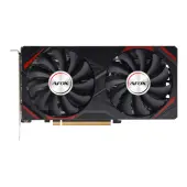 Видеокарта Afox RX 7650 [AFRX7650GRE-8GD6H4-V2], 8 GB GPU AMD, HDMI/3DP, GDDR6/128bit, [AFRX7650GRE-8GD6H4-V2]