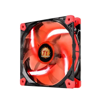 Вентилятор для корпуса Thermaltake Luna 12 LED Red [120 мм, 1200 об/мин, 50,44 CFM, 20.7 дБА, PWM]