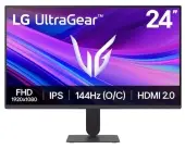 Монитор LG 24G411A-B [23.8", IPS, 1920x1080, 144 Гц, 1 мс, HDMI, DisplayPort]