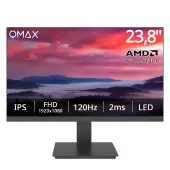 Монитор QMax 24UM50HDMP [23.8", IPS, 1920x1080, 120Гц, 2 мс, HDMI, DisplayPort, VGA (D-Sub)]