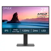 Монитор QMax 27UM50HDMP [27", IPS, 1920x1080, 120Гц, 2 мс, HDMI, DisplayPort, VGA (D-Sub)]