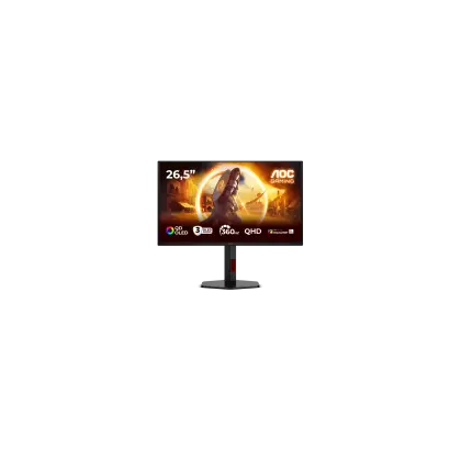 Монитор AOC Q27G4SDR [26.5", OLED, 2560x1440, 360 Гц, 0,3 мс, HDMI x2, DisplayPort]