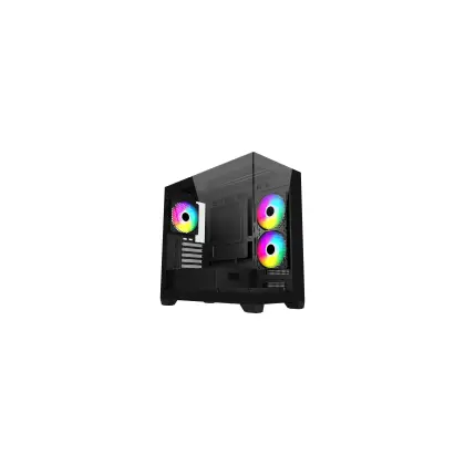 Корпус FSP S340 [Midi Tower, 3x 120 мм ARGB, Черный]