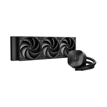 Система охлаждения DeepCool LE360 V2 ZERO DARK [120 мм, 1600 об/мин, 24.96 дБ(A), 4 pin, 3 pin]